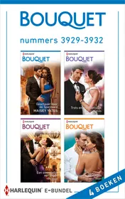 Omslag van Bouquet e-bundel nummers 3929 - 3932 (4-in-1)