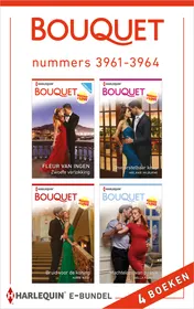 Omslag van Bouquet e-bundel nummers 3961 - 3964