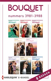 Omslag van Bouquet e-bundel nummers 3981 - 3988