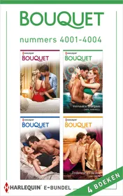 Omslag van Bouquet e-bundel nummers 4001 - 4004