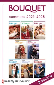 Omslag van Bouquet e-bundel nummers 4021 - 4028