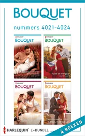 Omslag van Bouquet e-bundel nummers 4021 - 4024