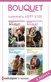 Omslag van Bouquet e-bundel nummers 4097 - 4100