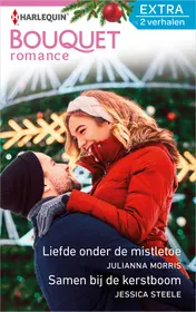 Omslag van Liefde onder de mistletoe ; Samen bij de kerstboom