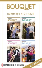 Omslag van Bouquet e-bundel nummers 4121 - 4124