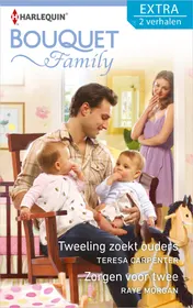 Omslag van Tweeling zoekt ouders ; Zorgen voor twee