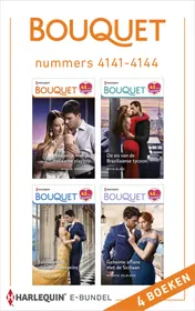 Omslag van Bouquet e-bundel nummers 4141 - 4144