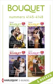 Omslag van Bouquet e-bundel nummers 4145 - 4148
