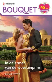 Omslag van In de armen van de woestijnprins