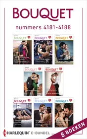 Omslag van Bouquet e-bundel nummers 4181 - 4188