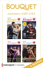 Omslag van Bouquet e-bundel nummers 4189 - 4192