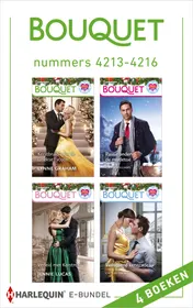 Omslag van Bouquet e-bundel nummers 4213 - 4216