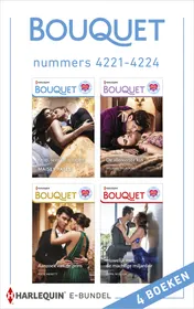 Omslag van Bouquet e-bundel nummers 4221 - 4224
