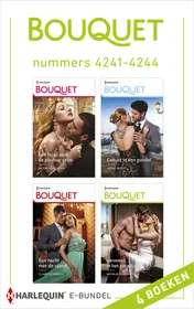Omslag van Bouquet e-bundel nummers 4241 - 4244