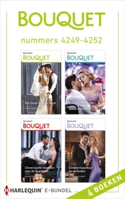 Omslag van Bouquet e-bundel nummers 4249 - 4252