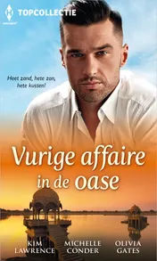 Omslag van Vurige affaire in de oase