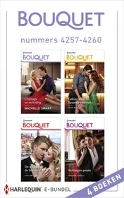 Omslag van Bouquet e-bundel nummers 4257 - 4260