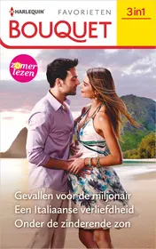 Omslag van Gevallen voor de miljonair / Een Italiaanse verliefdheid / Onder de zinderende zon