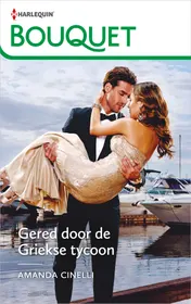 Omslag van Gered door de Griekse tycoon