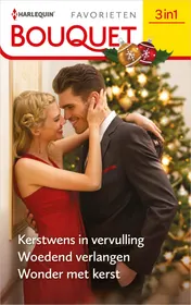 Omslag van Kerstwens in vervulling / Woedend verlangen / Wonder met kerst