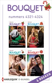 Omslag van Bouquet e-bundel nummers 4321 - 4324