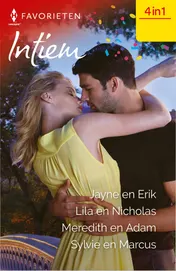 Omslag van Jayne en Erik / Lila en Nicholas / Meredith en Adam / Sylvie en Marcus