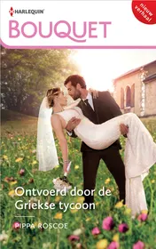Omslag van Ontvoerd door de Griekse tycoon