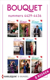 Omslag van Bouquet e-bundel nummers 4429 - 4436