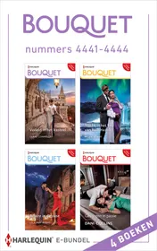 Omslag van Bouquet e-bundel nummers 4441 - 4444
