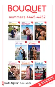 Omslag van Bouquet e-bundel nummers 4445 - 4452