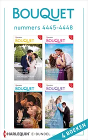 Omslag van Bouquet e-bundel nummers 4445 - 4448