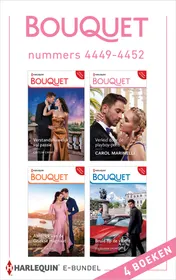 Omslag van Bouquet e-bundel nummers 4449 - 4452