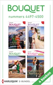 Omslag van Bouquet e-bundel nummers 4497 - 4500