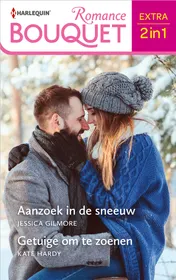 Omslag van Aanzoek in de sneeuw / Getuige om te zoenen