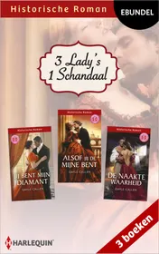 Omslag van 3 lady's, 1 schandaal