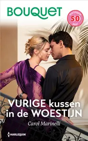 Omslag van Vurige kussen in de woestijn