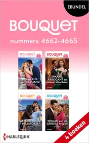Omslag van Bouquet e-bundel nummers 4662 - 4665