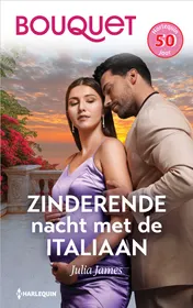 Omslag van Zinderende nacht met de Italiaan
