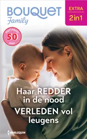 Omslag van Haar redder in de nood / Verleden vol leugens