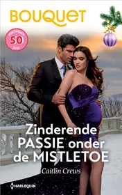 Omslag van Zinderende passie onder de mistletoe
