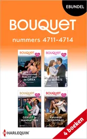 Omslag van Bouquet e-bundel nummers 4711 - 4714