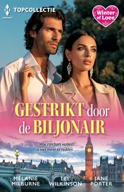 Omslag van Gestrikt door de biljonair