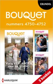 Omslag van Bouquet e-bundel nummers 4750 - 4752