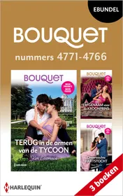Omslag van Bouquet e-bundel nummers 4771 - 4773
