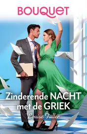 Omslag van Zinderende nacht met de Griek