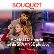 Omslag van Ademloze nacht met de Spaanse playboy