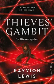 Omslag van De Dievenspelen - backcard à 6 ex.