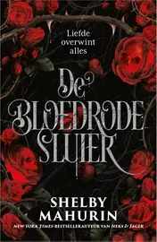 Omslag van De bloedrode sluier