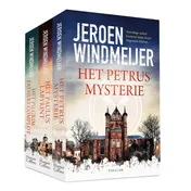 Omslag van De Leidse trilogie-pakket