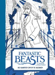 Omslag van Fantastic beasts and where to find them: 20 kaarten om in te kleuren